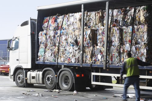 Variety of items being cleared from a home in Whitechapel