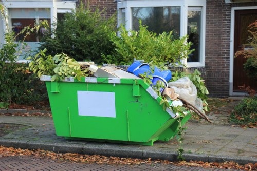 Eco-friendly disposal during garage clearance